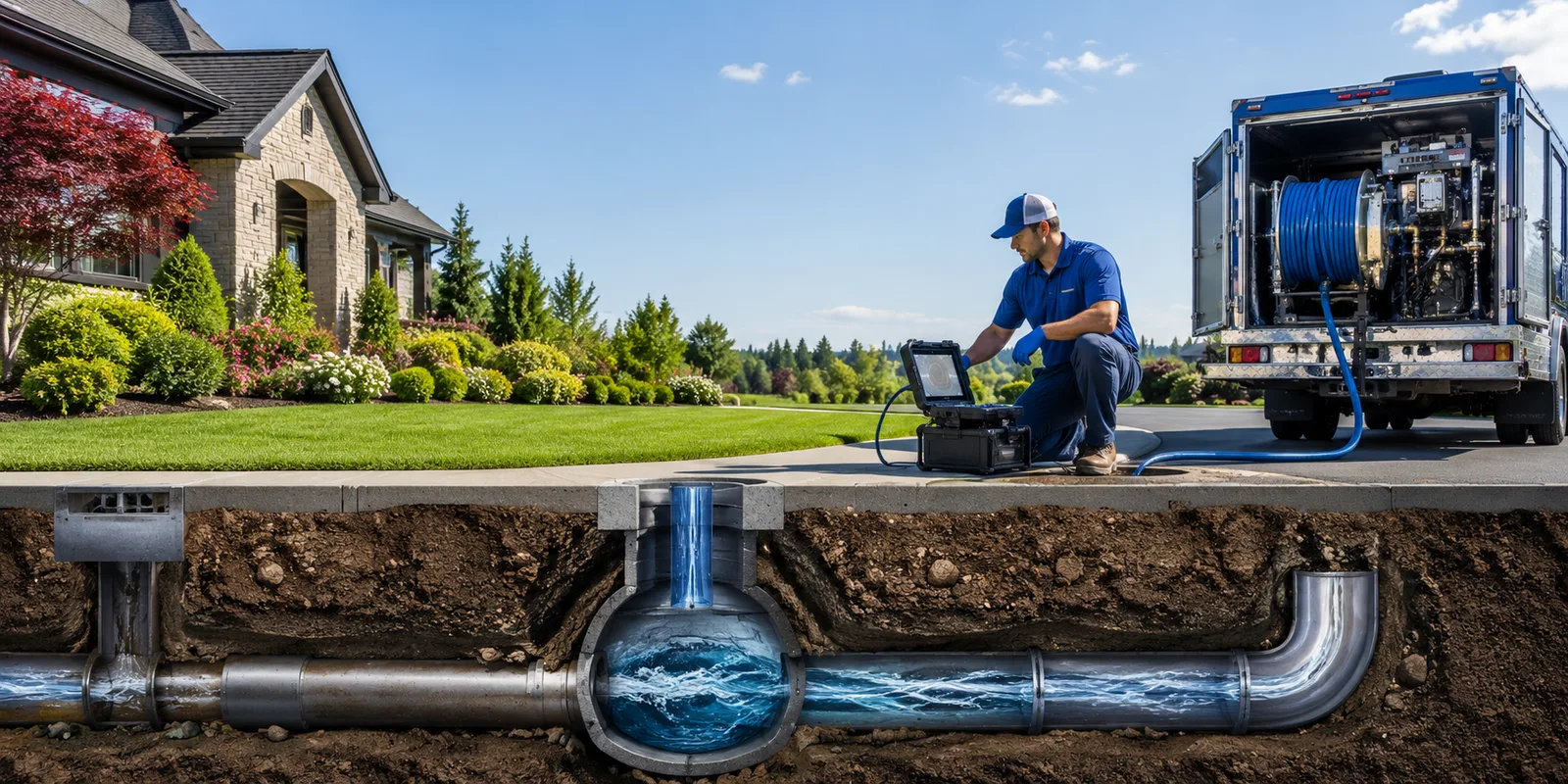 Drainage restoration information for Blain, PA
